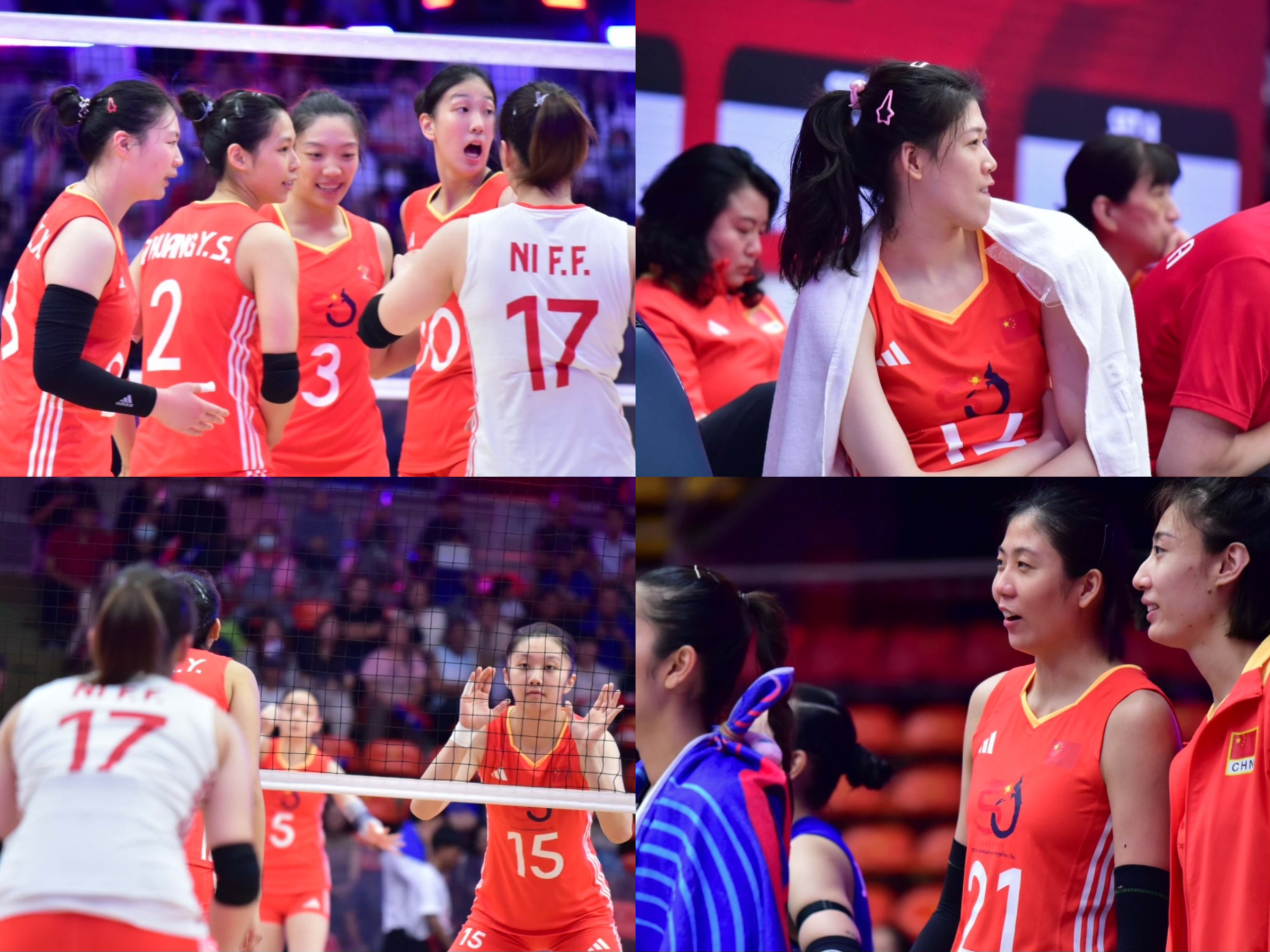 比赛中有紧, 质和协调性, 日晚