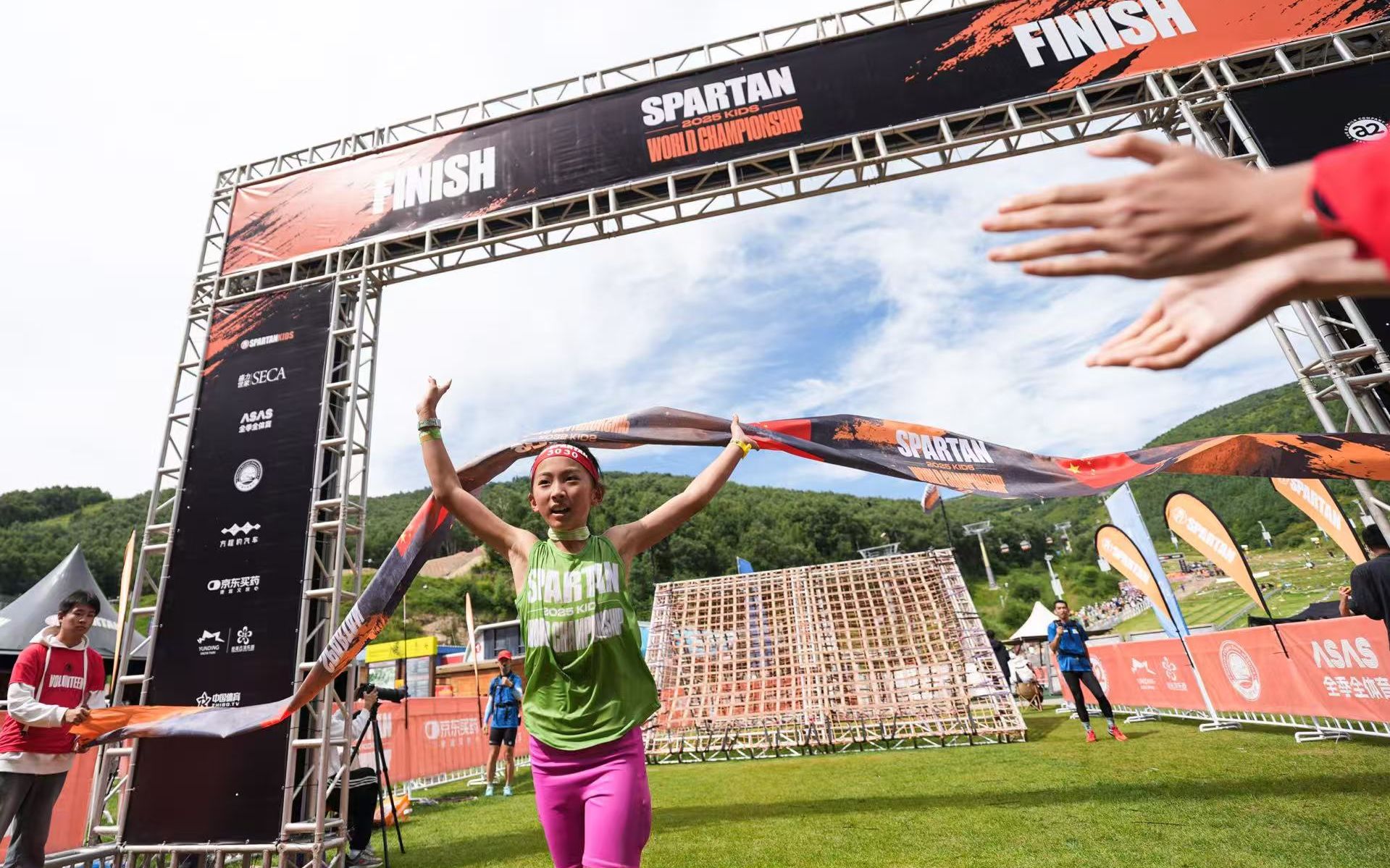 赛崇礼站双, 获得儿童世 赛崇礼站双, 获得儿童世